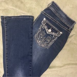 Apt 9 Bootcut Flare Jeans Bedazzled